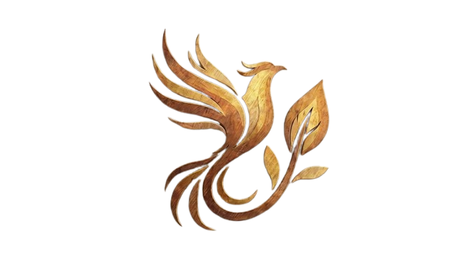 Logo Renaît-Sens — Phénix doré